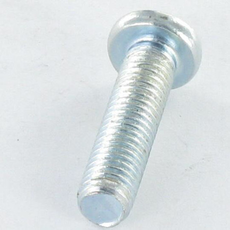 1 x Vis métaux Tête cylindrique TC M5X12 Carré phillips QP2 Acier zingué