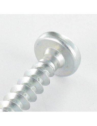 1 x VBA3 Tête ronde TR Pozi 5X30 Acier zingué