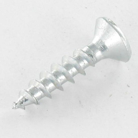 1 x VBA3 Tête fraisée bombée TFB Pozi N°2 4X50 Acier zingué