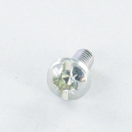 1 x Vis métaux Tête cylindrique large TCL POZI et fendu M3.5X4.7 A/CHANF Acier zingué