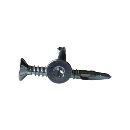 1 x Vis autoperceuse Bimétal Tête fraisée Cranté TORX T30 6.3X60