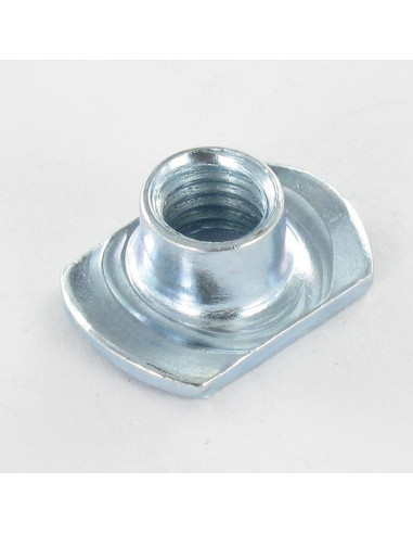 1 x Ecrou à souder INCURVE M10 Acier zingué