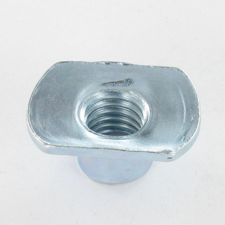 1 x Ecrou à souder INCURVE M10 Acier zingué