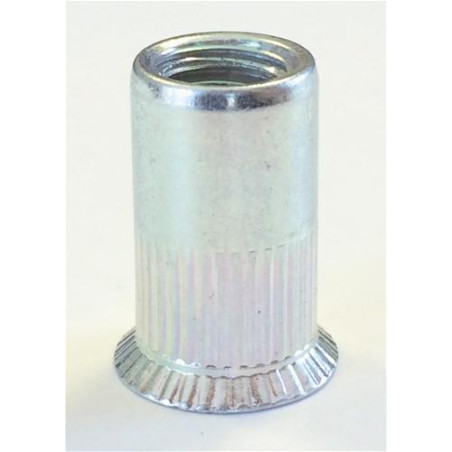 1 x Ecrous à sertir Tête fraisée M4 ALFC 35 Aluminium