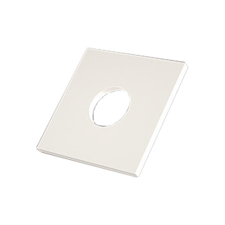 1 x Rondelle Carrée nylon naturel M12X40X4