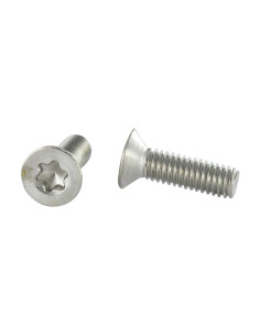 Vis métaux Tête fraisée TORX T30 M6X50 Inox A4