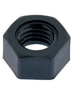 Ecrou nylon noir Hexagonal HU M5