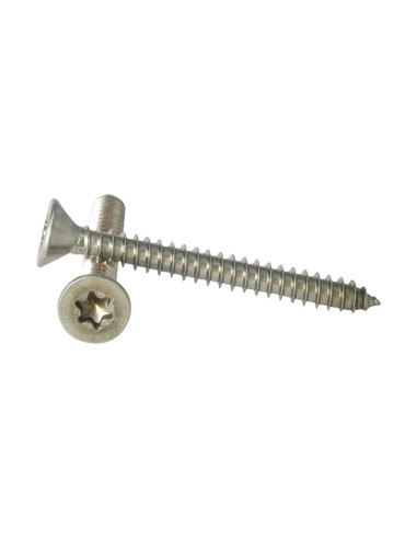 1 x Vis tôle Tête fraisée 3.9X9.5 Inox A2 TORX T15