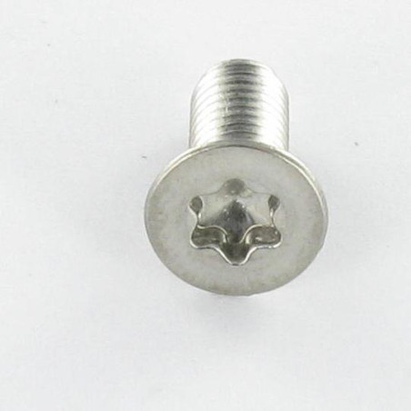 1 x Vis métaux Tête fraisée TORX T30 M6X16 Inox A4