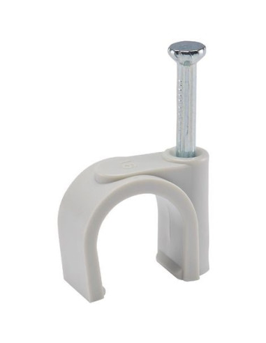 1 x Pontet à FRAPPER Diamètre 8 nylon blanc