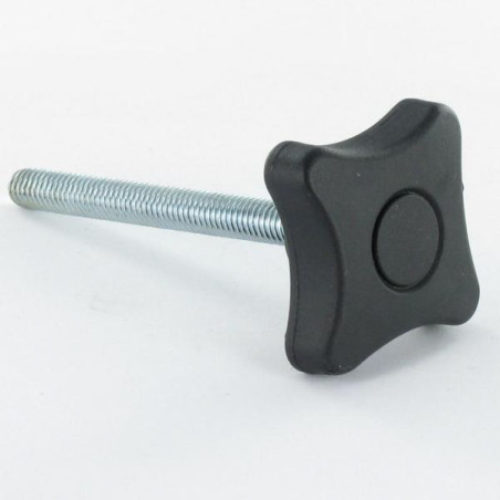1 x Bout Serrage 4 BRANCHES M6X30 nylon noir