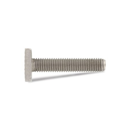 1 x Vis métaux Tête marteau 10X10X4.5 M10X20 Inox A4 pour profilés 28/15