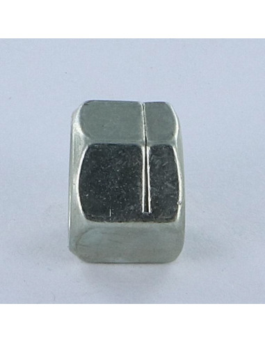 1 x Ecrou frein Fendue M14 H130 Classe 8 Acier...