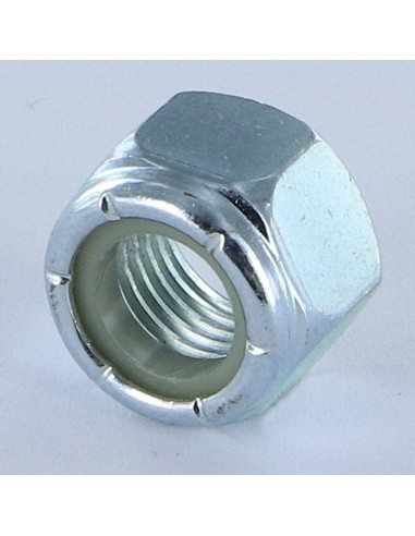 1 x Ecrou frein 1/4 UNC Acier zingué