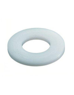 Rondelle Plate nylon naturel M5X12X1 M