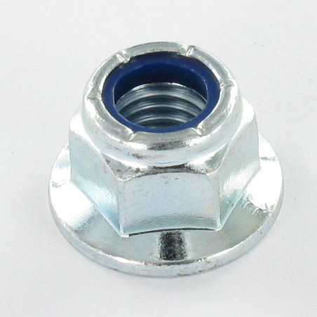 1 x Ecrou frein Embase lisse M5 Acier zingué