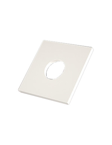 1 x Rondelle Carrée nylon naturel M22X70X6