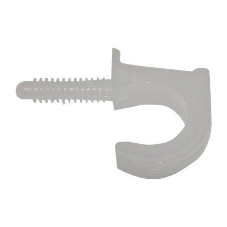 1 x Pontet CLIPS SIMPLE Pour Câble De 20 Nylon