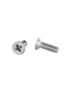 Vis métaux Tête fraisée Phillips n° 2 M4X20 Inox A2