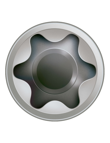 1 x Spax Vis terrasse Tête cylindrique TC TORX...