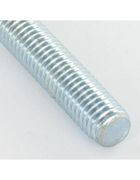 1 x Vis bois et Métaux 10X120 Classe 8.8 +MEPLAT Acier zingué