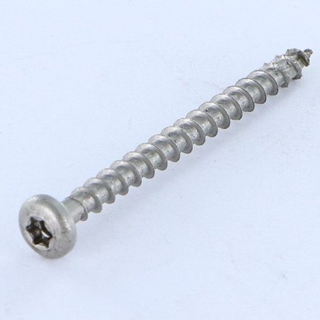 1 x Spax Vis bois Tête ronde TR T-STAR+ TORX T20 5X30 Inox A2