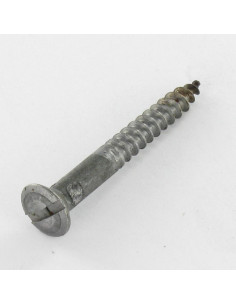 Vis bois Tête fraisée bombée TFB Fendue 5X60 Acier brut