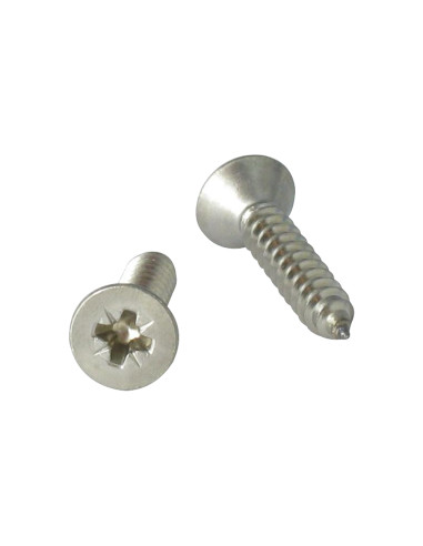 1 x Vis tôle Inox A2 Tête fraisée Pozi 5.5X32