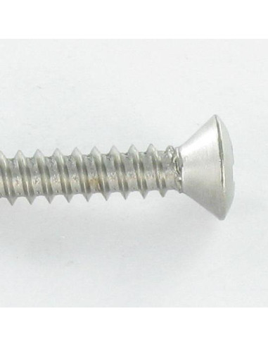 1 x Vis tôle Inox A2 Tête fraisée bombée TFB...