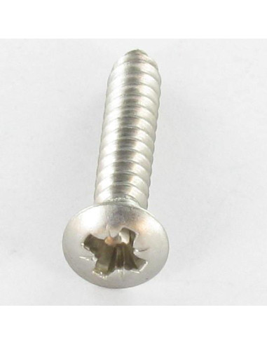 1 x Vis tôle Inox A2 Tête fraisée bombée TFB...