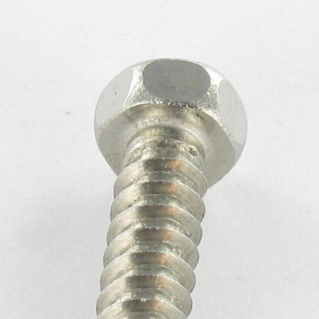 1 x Vis tôle Inox A2 Tête hexagonale TH 8X60
