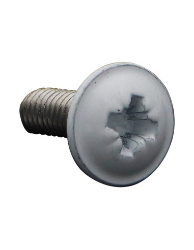 1 x Vis métaux Poelier Pozi M6X16 Inox A2 Laqué...