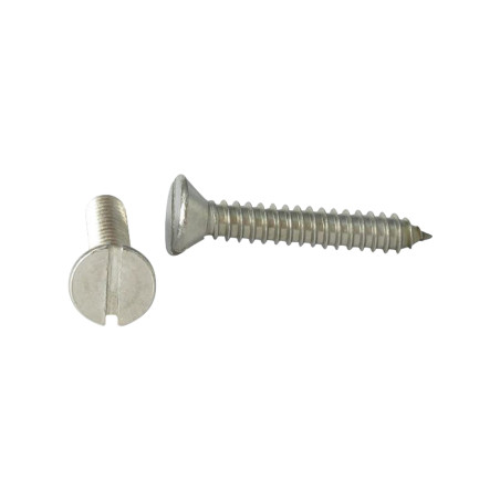1 x Vis tôle Inox A2 Tête fraisée Fendue 2.9X9.5
