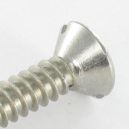 1 x Vis tôle Inox A2 Tête fraisée Fendue 2.9X9.5