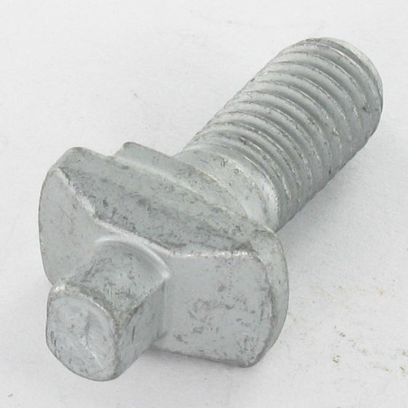 1 x Boulon (vendu avec Ecrou) Tête marteau 10X22 Classe 6.8 Acier brut Géomet 500B