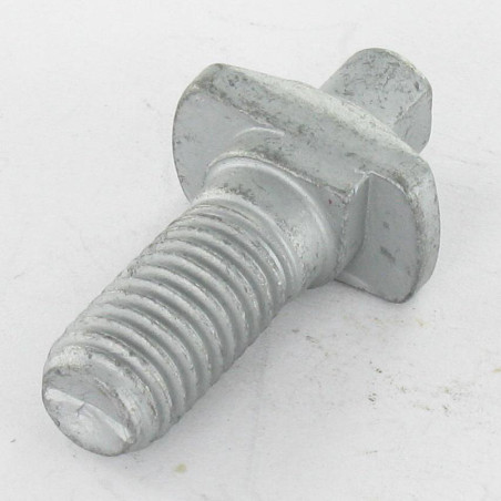 1 x Boulon (vendu avec Ecrou) Tête marteau 10X22 Classe 6.8 Acier brut Géomet 500B