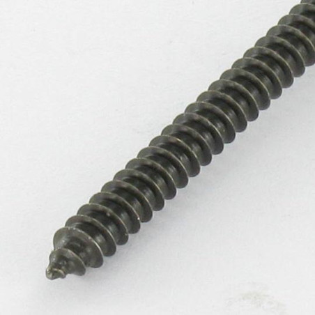 1 x Vis tôle Inox A2 tête cylindrique bombée large Pozi 2.9X13 Noir