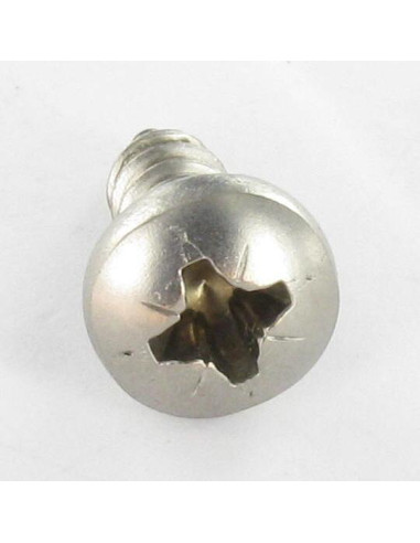 1 x Vis tôle Inox A2 tête cylindrique bombée...