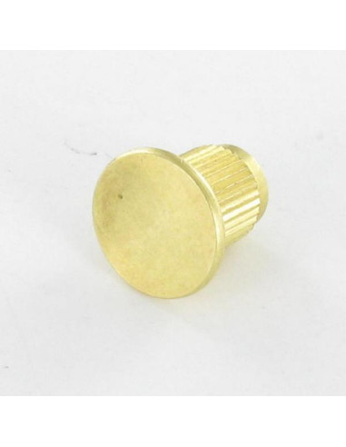 1 x Ecrou Relieur Moletée Laiton M8 Diamètre de...