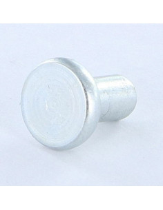 Rivet à frapper Tête plate 6X10 Acier zingué