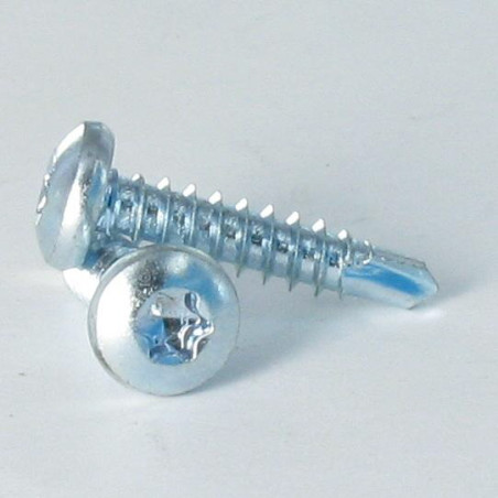 1 x Vis autoperceuse Tête cylindrique bombée TCB 4.8X16 TORX T25 Acier zingué