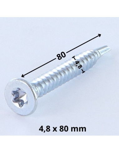 1 x Vis autoperceuse Tête fraisée TORX T25...