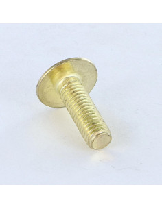Vis Poelier Fendue En Croix M8X16 Laiton 2