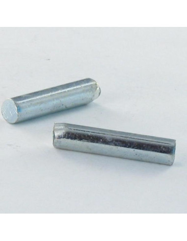 1 x Axe Lisse 6X60 2 CHANFREINS Acier zingué