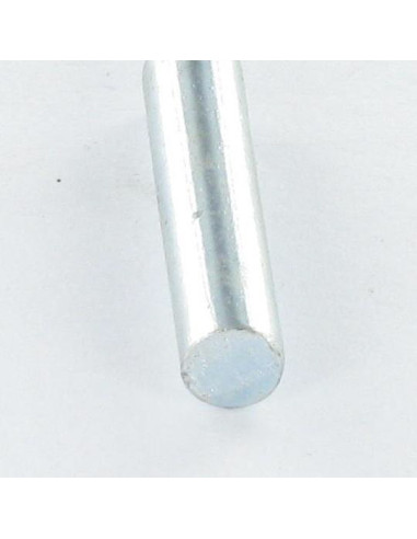 1 x Axe Lisse 6X60 2 CHANFREINS Acier zingué