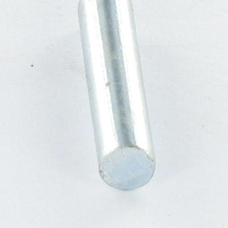 1 x Axe Lisse 6X60 2 CHANFREINS Acier zingué