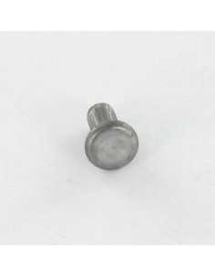 Rivet à frapper Tête plate 6X75 Acier brut 2