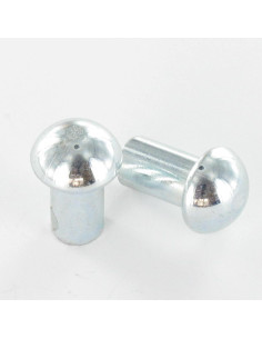 Rivet à frapper Tête ronde TR 6X12 Acier zingué