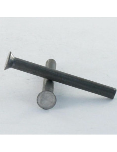 Rivet à frapper Tête fraisée 6X16 Acier brut