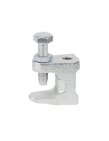 1 x Pince de fixation pour poutre M12 Acier zingué